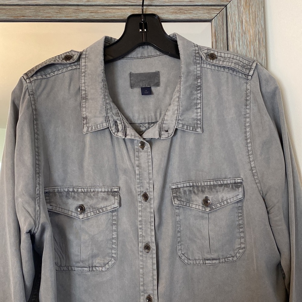 Universal Thread, Sz M, Collared Utility Fitted B… - image 2